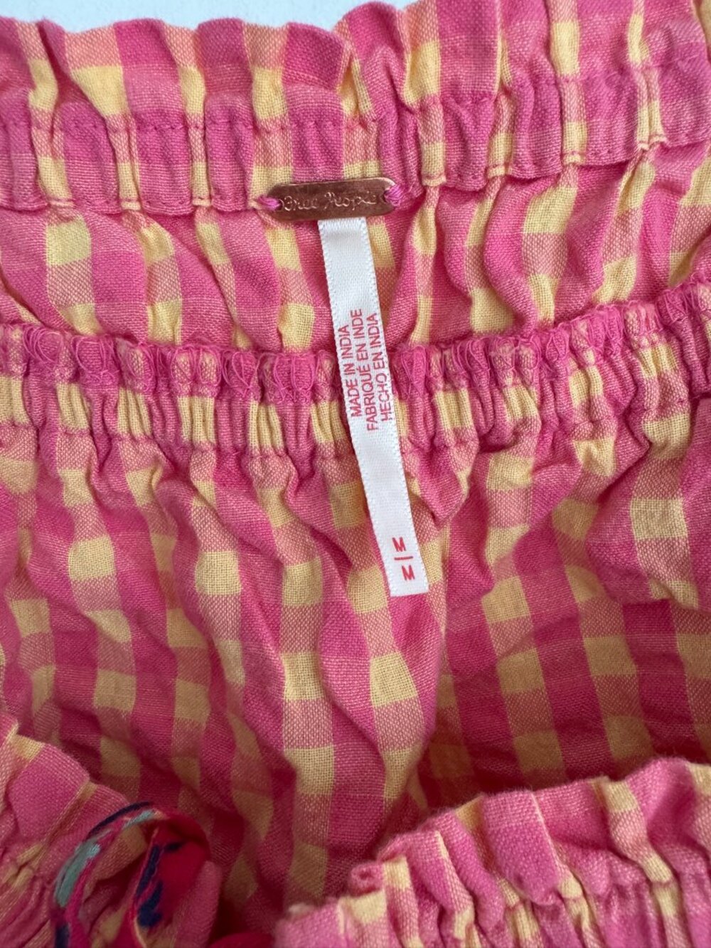 Free People Picnic Party Cotton Top - Picture 3 of 3